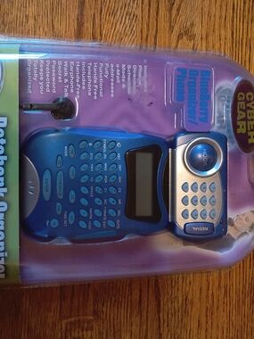 Cyber Gear Databank Organizer & Phone With Ear Phone New Vintage Tech